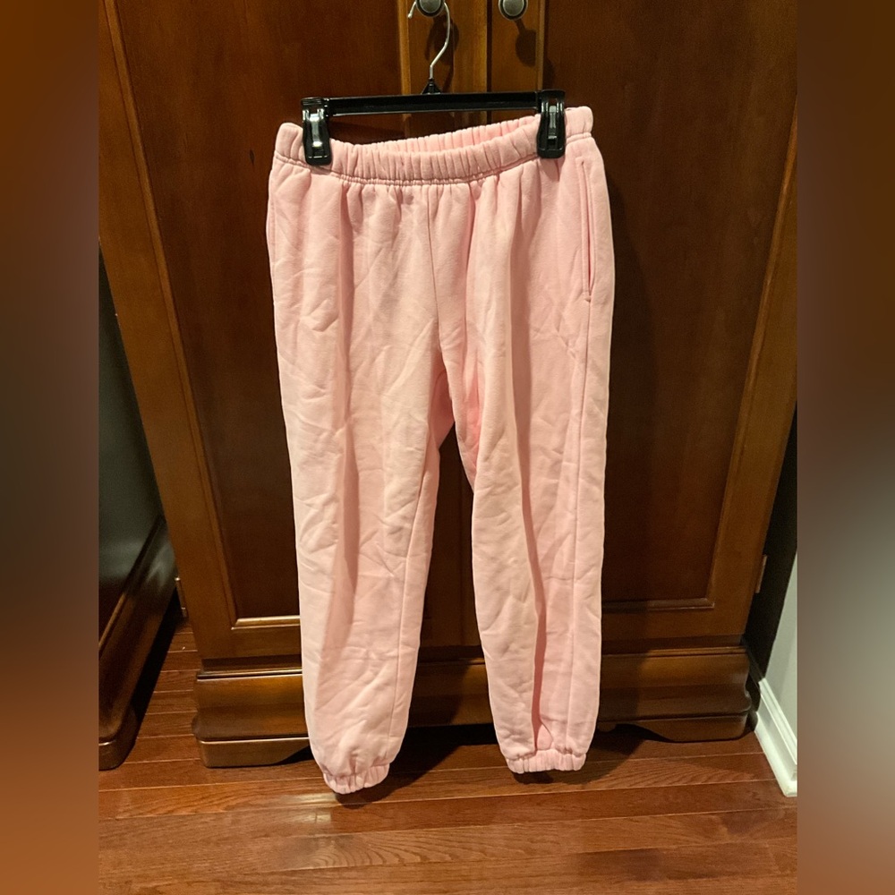 EDIKTED Pink Sweatpants Size XSmall